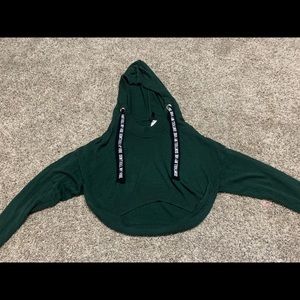 Mesh green H&M crop top